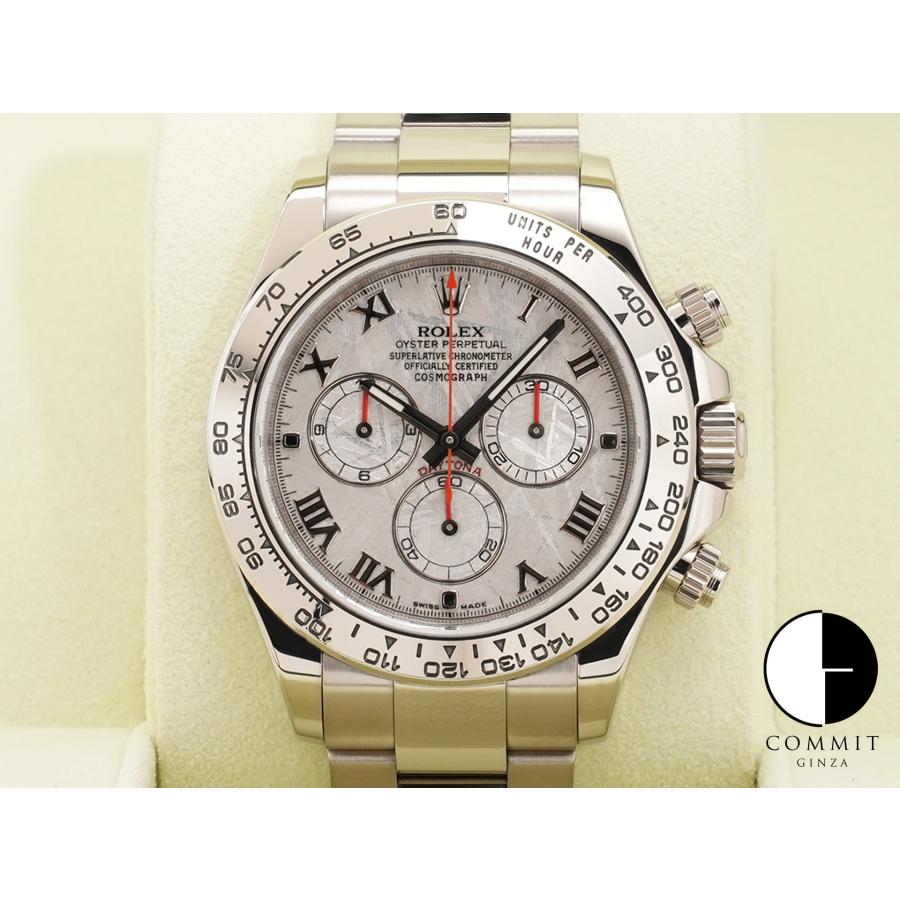 ロレックス デイトナ Ref.116509 18KWG メテオライト文字盤 | コスモグラフ デイトナ