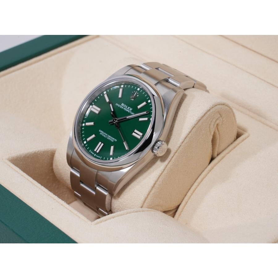 ロレックス オイスターパーペチュアル41 Ref.124300 SS グリーン文字盤 | オイスター パーペチュアル | 03