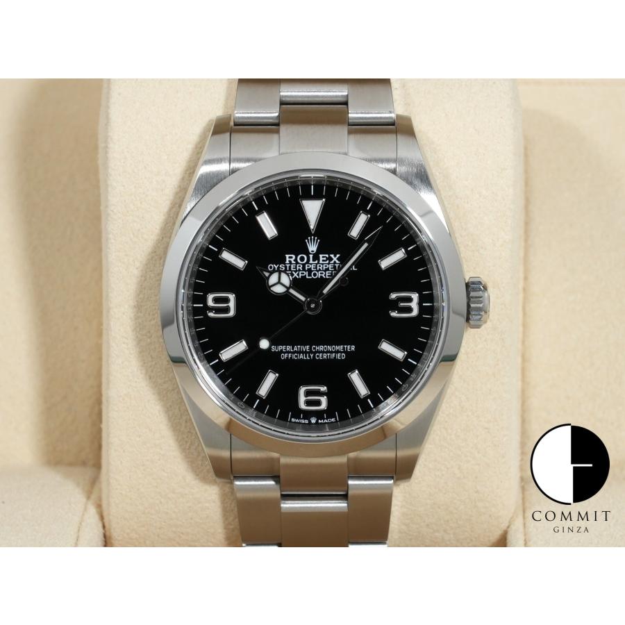 ロレックス エクスプローラー36 Ref.124270 ステンレススチール ブラック文字盤 オイスターブレスレット | エクスプローラー（ROLEX）