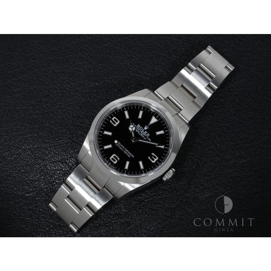 ロレックス エクスプローラー36 Ref.124270 ステンレススチール ブラック文字盤 オイスターブレスレット | エクスプローラー（ROLEX） | 10