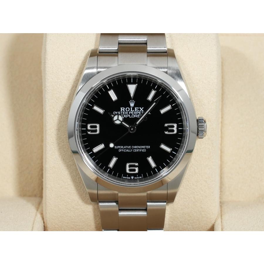 ロレックス エクスプローラー36 Ref.124270 ステンレススチール ブラック文字盤 オイスターブレスレット | エクスプローラー（ROLEX） | 01