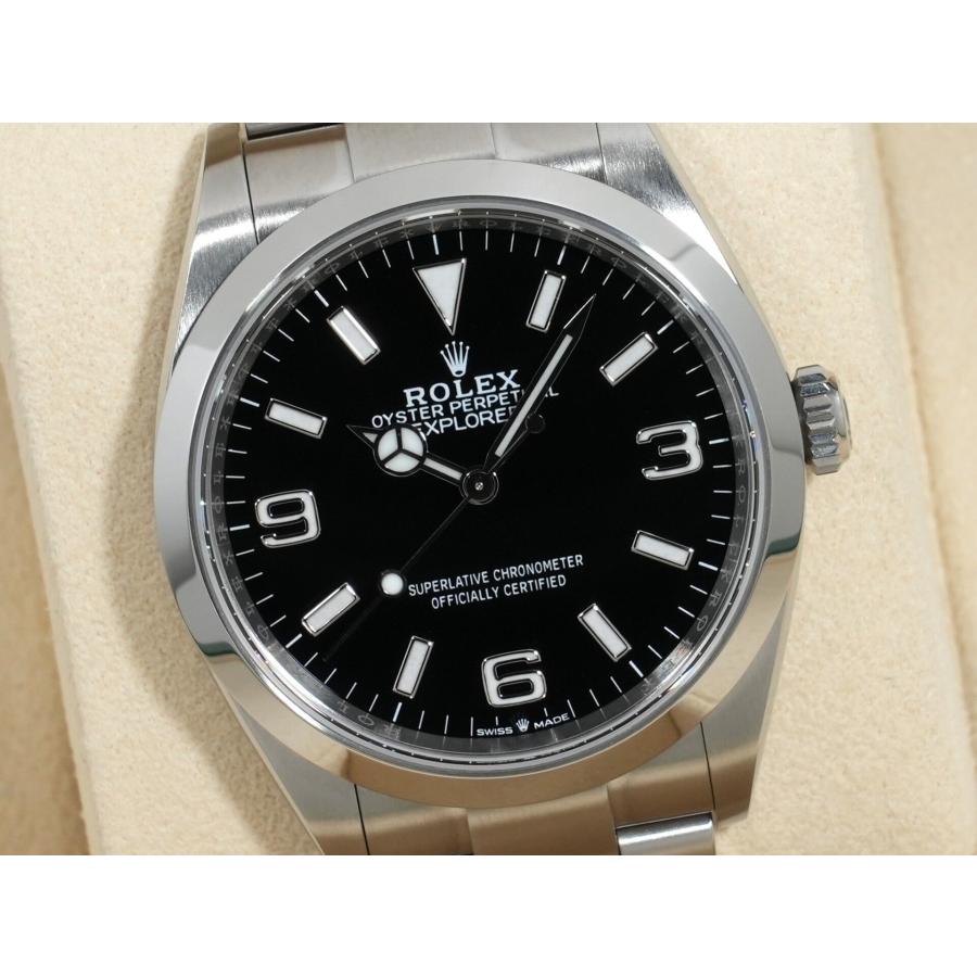 ロレックス エクスプローラー36 Ref.124270 ステンレススチール ブラック文字盤 オイスターブレスレット | エクスプローラー（ROLEX） | 02