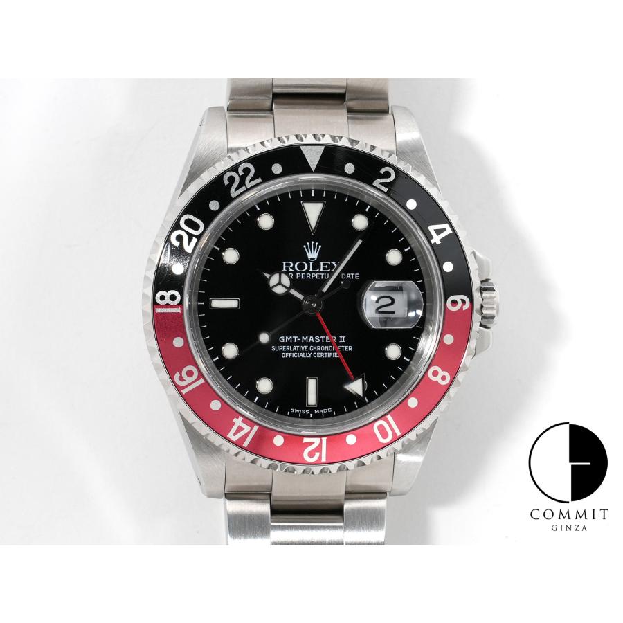ロレックス GMTマスターII Ref.16710 ステンレススチール ブラック文字盤 オイスターブレスレット | GMTマスター