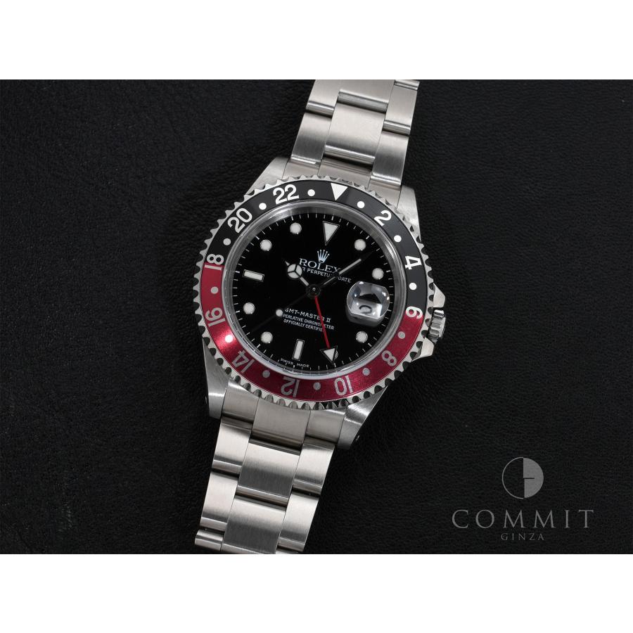 ロレックス GMTマスターII Ref.16710 ステンレススチール ブラック文字盤 オイスターブレスレット | GMTマスター | 10