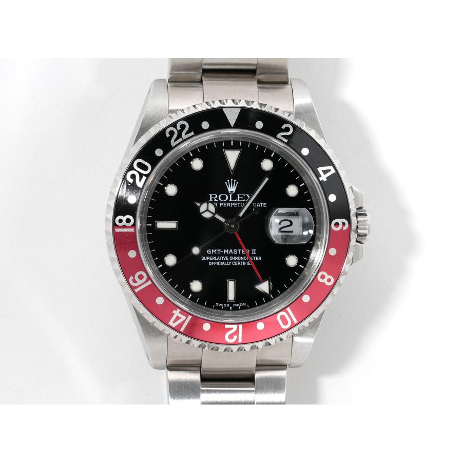 ロレックス GMTマスターII Ref.16710 ステンレススチール ブラック文字盤 オイスターブレスレット | GMTマスター | 01