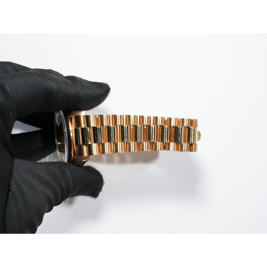 ロレックス デイデイト36 Ref.18238A イエローゴールド シャンパンx10Pダイヤ文字盤 | デイデイト | 08