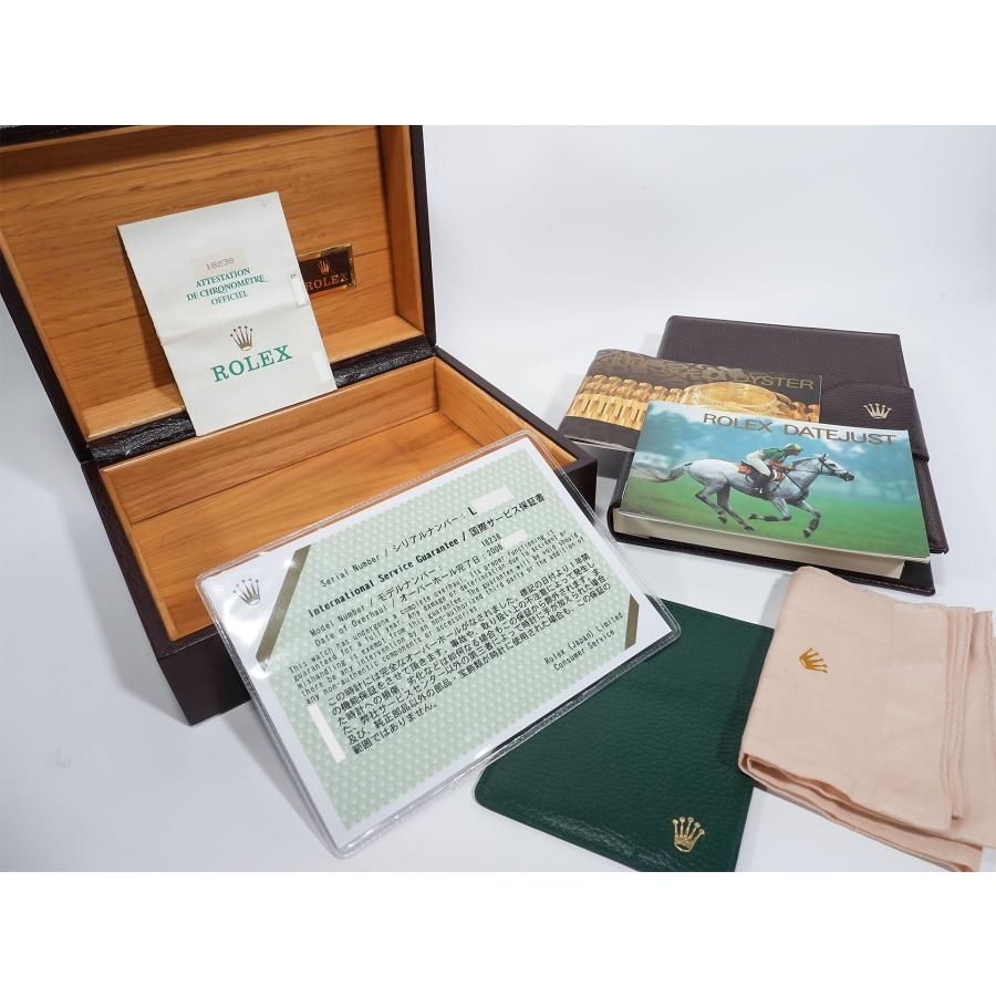 ロレックス デイデイト36 Ref.18238A イエローゴールド シャンパンx10Pダイヤ文字盤 | デイデイト | 09