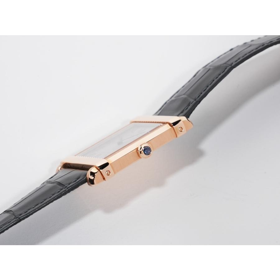 カルティエ タンクシノワーズ LM Ref.WGTA0075 ピンクゴールド グレーサンレイ文字盤 | Cartier | 03