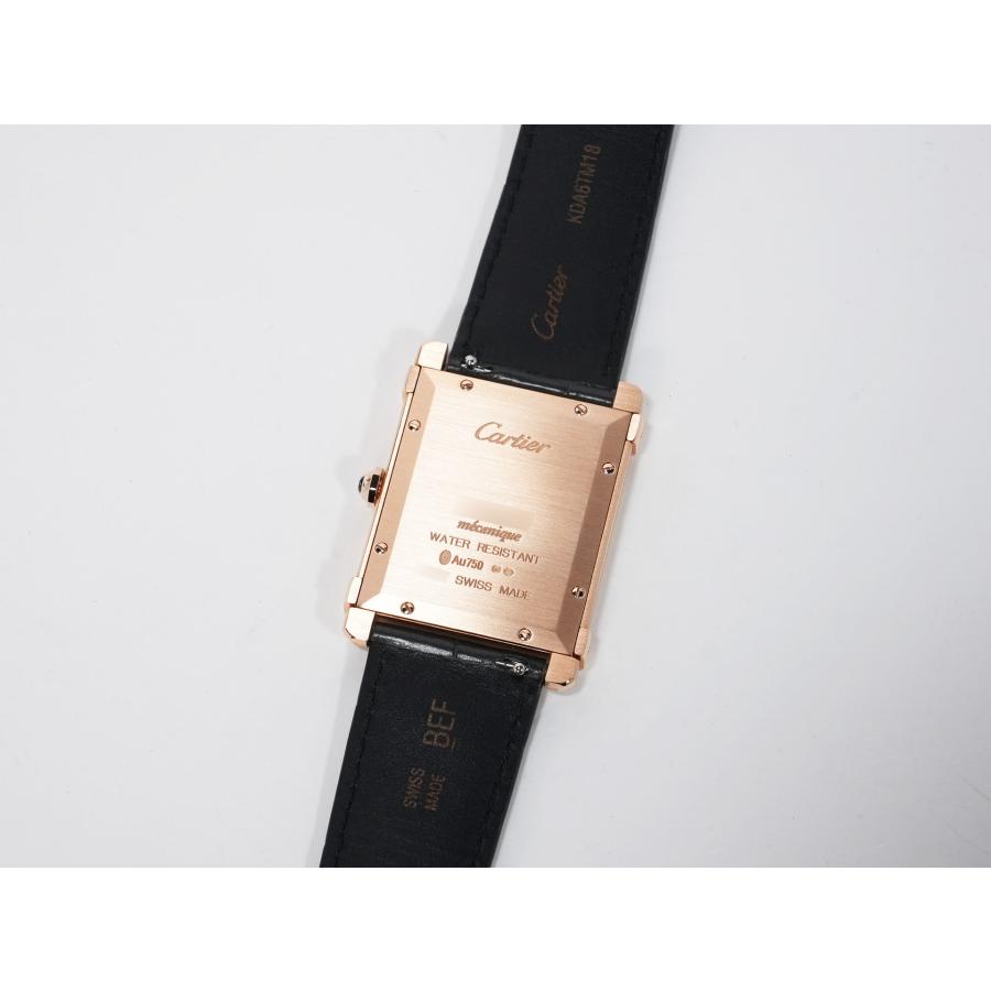 カルティエ タンクシノワーズ LM Ref.WGTA0075 ピンクゴールド グレーサンレイ文字盤 | Cartier | 06