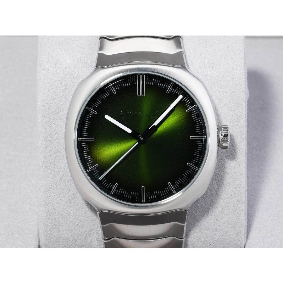 H.モーザー ストリームライナー センターセコンド Ref.6201-1200 SS マトリックスグリーンフュメ文字盤 | H.モーザー | 01