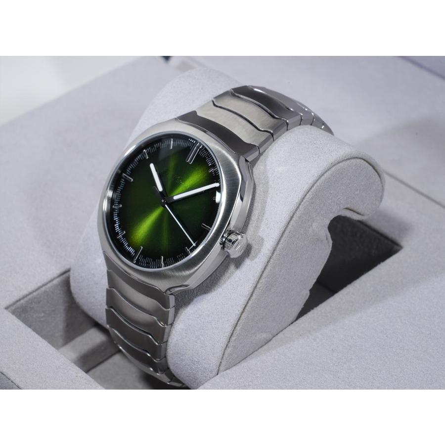 H.モーザー ストリームライナー センターセコンド Ref.6201-1200 SS マトリックスグリーンフュメ文字盤 | H.モーザー | 03