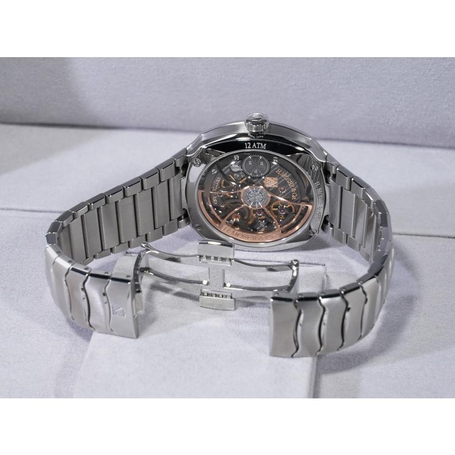 H.モーザー ストリームライナー センターセコンド Ref.6201-1200 SS マトリックスグリーンフュメ文字盤 | H.モーザー | 07