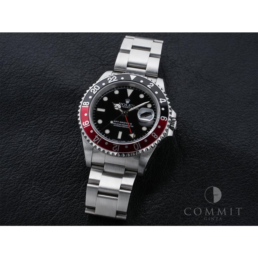 ロレックス GMTマスターII Ref.16710 ステンレススチール ブラック文字盤 オイスターブレスレット | GMTマスター | 10