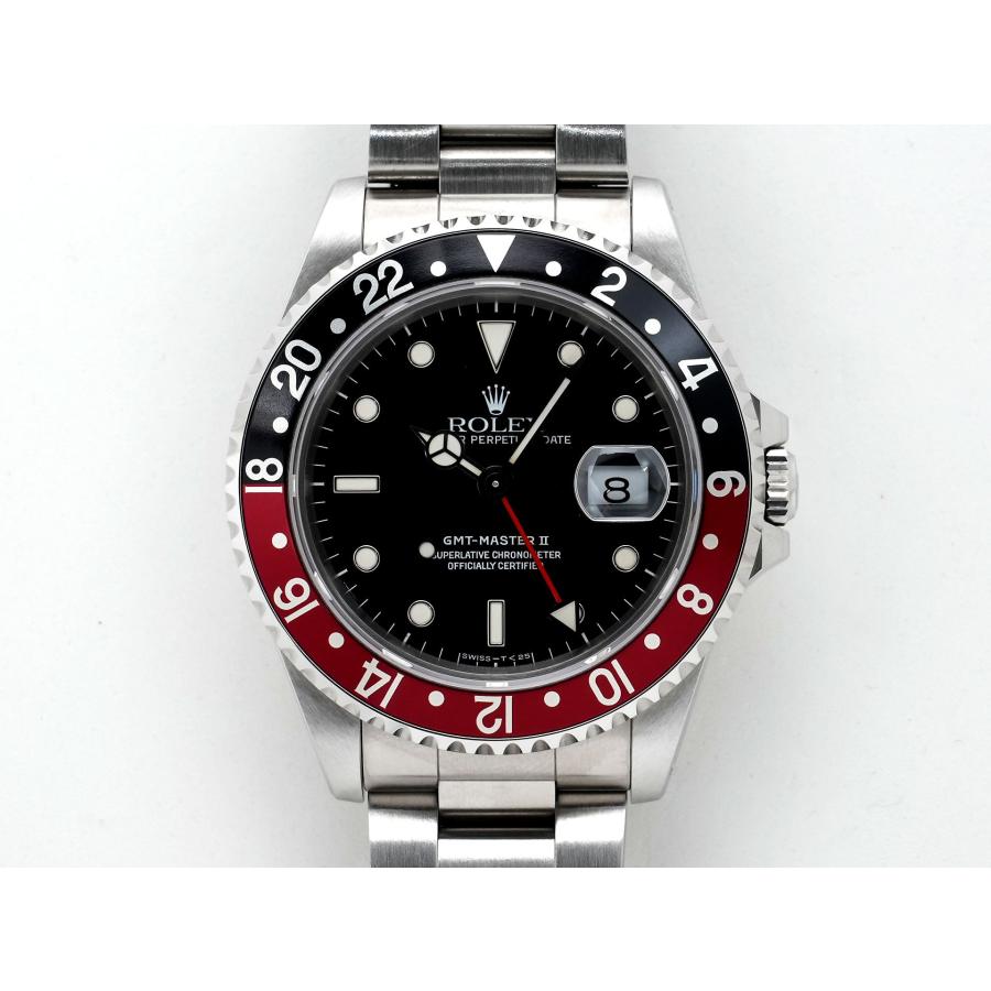 ロレックス GMTマスターII Ref.16710 ステンレススチール ブラック文字盤 オイスターブレスレット | GMTマスター | 01