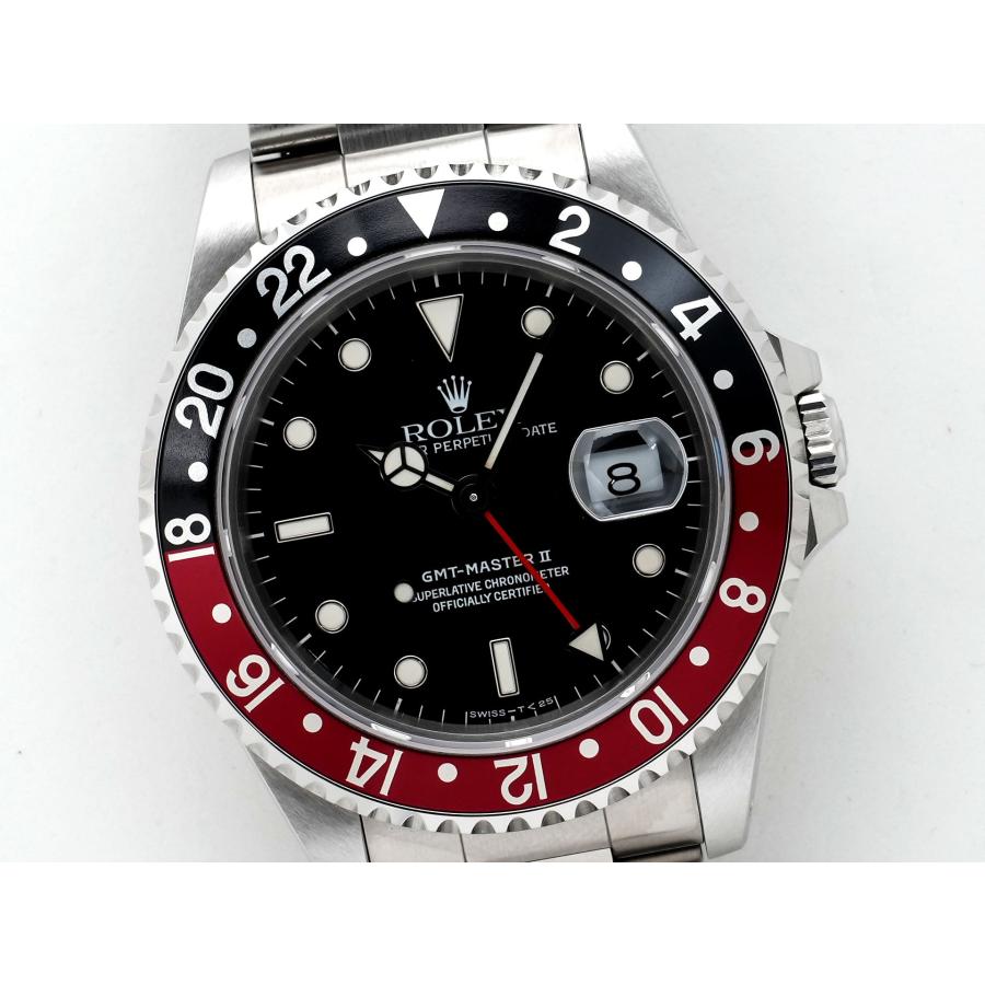 ロレックス GMTマスターII Ref.16710 ステンレススチール ブラック文字盤 オイスターブレスレット | GMTマスター | 02