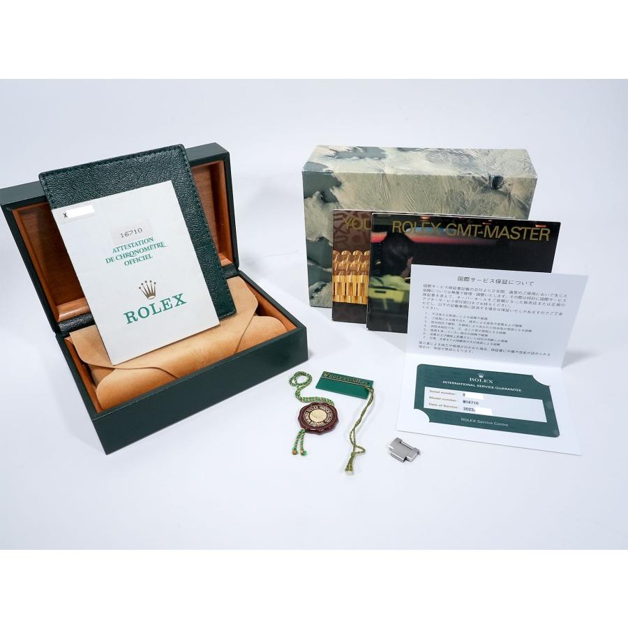 ロレックス GMTマスターII Ref.16710 ステンレススチール ブラック文字盤 オイスターブレスレット | GMTマスター | 09