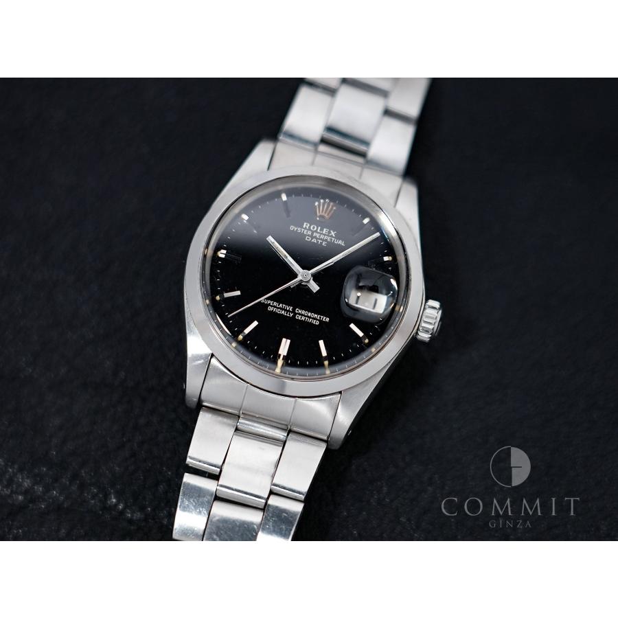 ロレックス オイスターパーペチュアル デイト Ref.1500 ステンレススチール ブラック文字盤 | オイスター パーペチュアル | 13