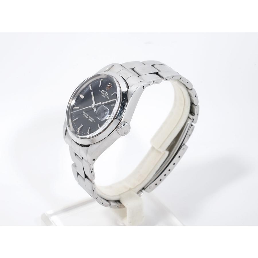 ロレックス オイスターパーペチュアル デイト Ref.1500 ステンレススチール ブラック文字盤 | オイスター パーペチュアル | 03