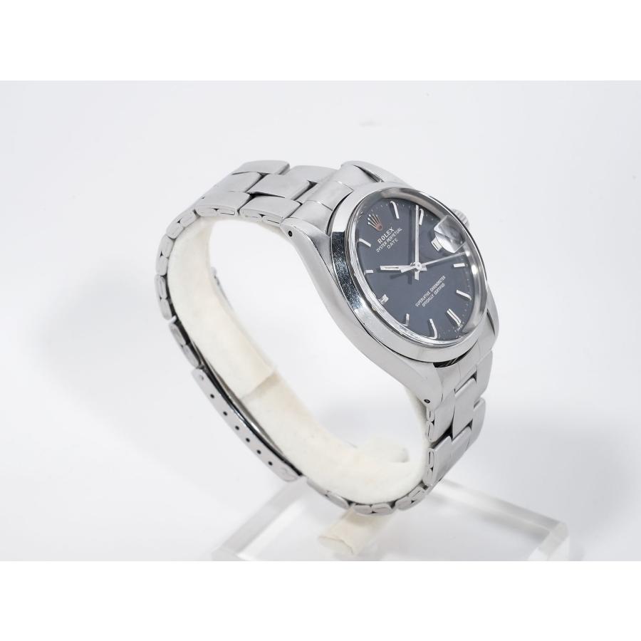ロレックス オイスターパーペチュアル デイト Ref.1500 ステンレススチール ブラック文字盤 | オイスター パーペチュアル | 04
