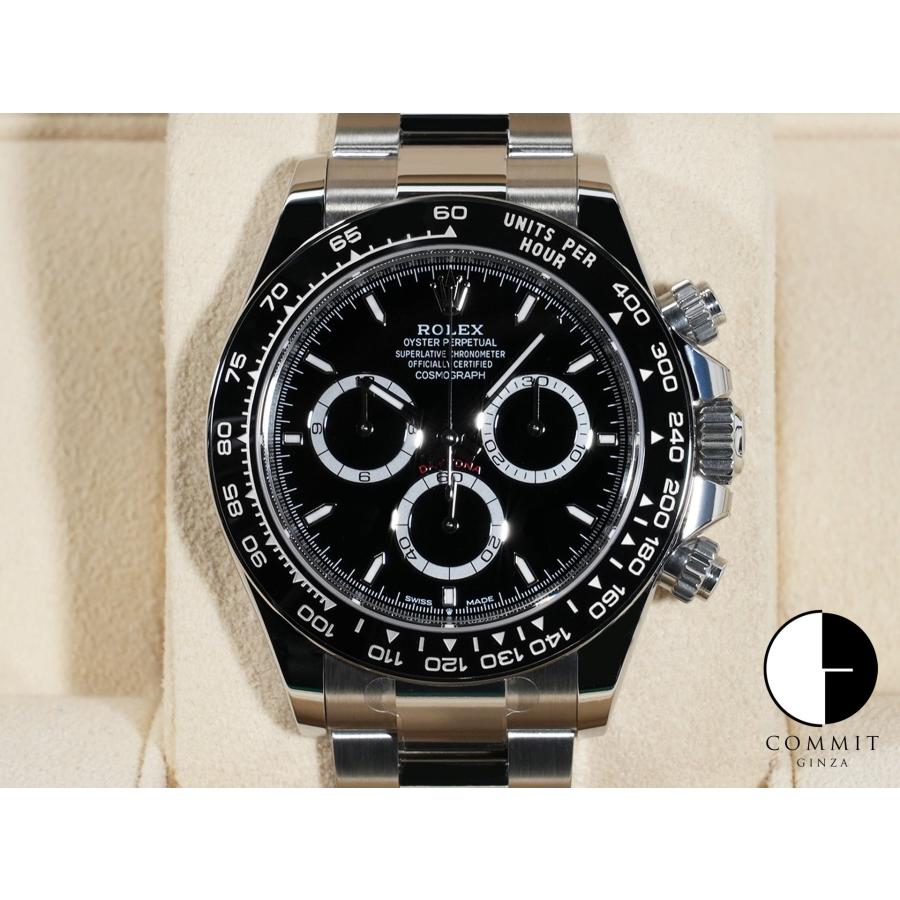 ロレックス デイトナ Ref.126500LN SS ブラック文字盤 | コスモグラフ デイトナ