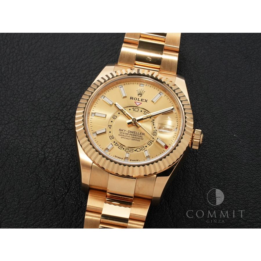 ロレックス スカイドゥエラー Ref.336938 イエローゴールド シャンパン文字盤 | スカイドゥエラー | 10