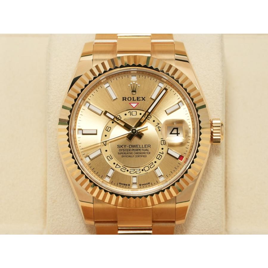 ロレックス スカイドゥエラー Ref.336938 イエローゴールド シャンパン文字盤 | スカイドゥエラー | 01