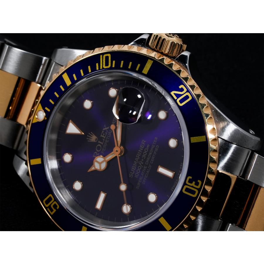 ロレックス サブマリーナー デイト Ref.16613 SS/YG ブルー文字盤 | サブマリーナー | 10