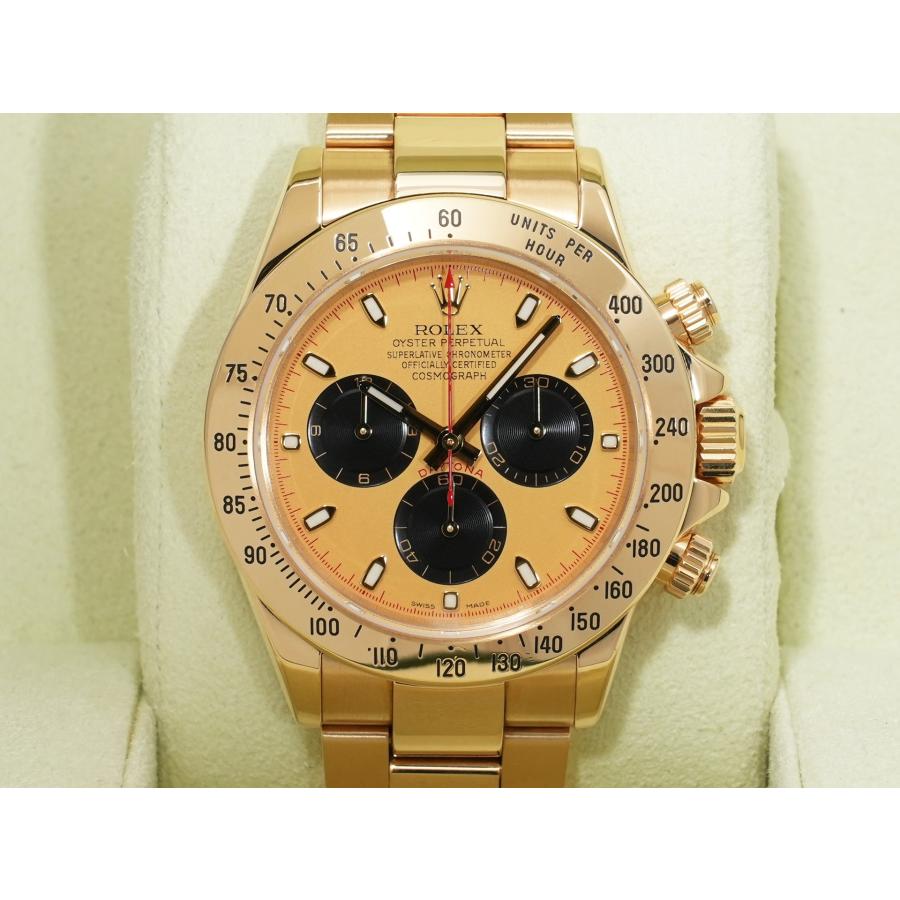 ロレックス デイトナ Ref.116528 イエローゴールド シャンパンxブラック文字盤 | コスモグラフ デイトナ | 01