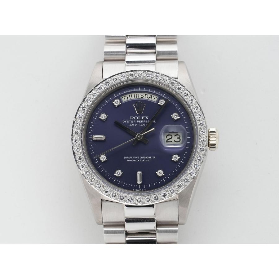 ロレックス デイデイト36 Ref.1804 ホワイトゴールド ブルー文字盤 | デイデイト | 01
