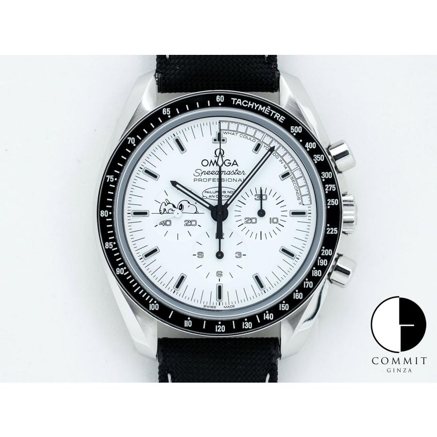 オメガ スピードマスター スヌーピー Ref.311.32.42.30.04.003 ステンレススチール ホワイト文字盤 | OMEGA