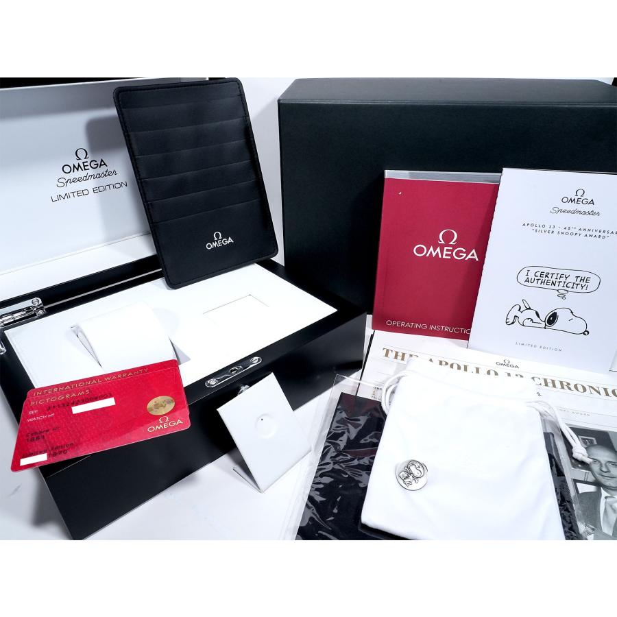 オメガ スピードマスター スヌーピー Ref.311.32.42.30.04.003 ステンレススチール ホワイト文字盤 | OMEGA | 11