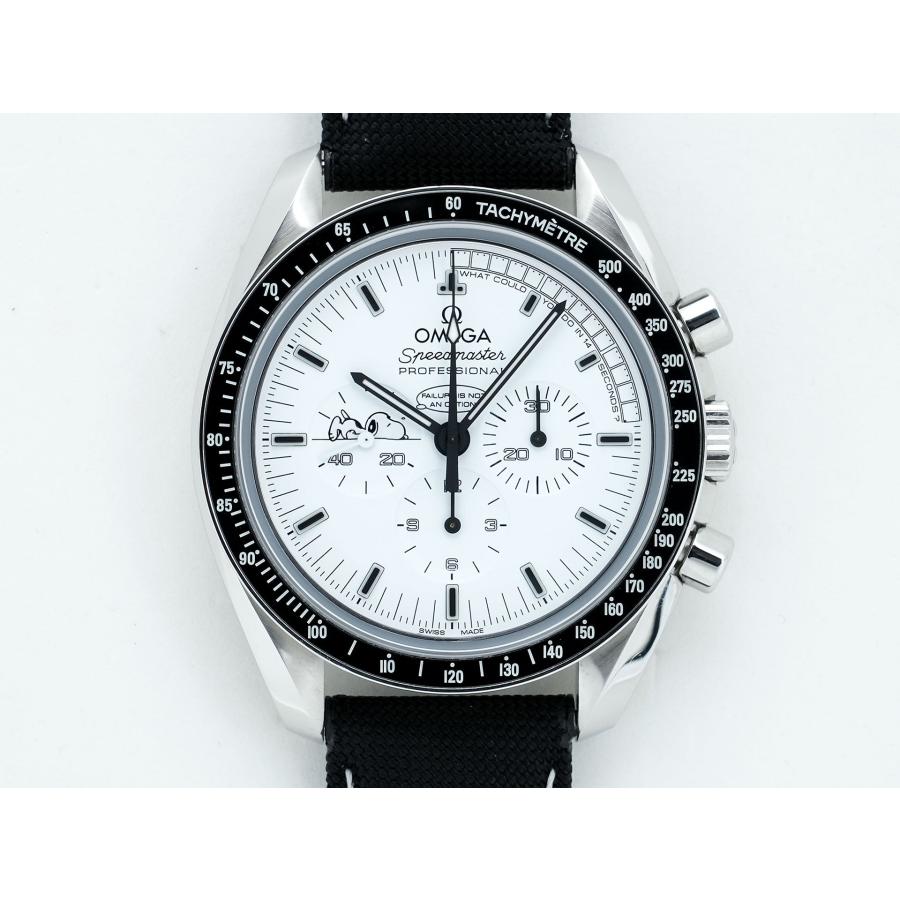 オメガ スピードマスター スヌーピー Ref.311.32.42.30.04.003 ステンレススチール ホワイト文字盤 | OMEGA | 01