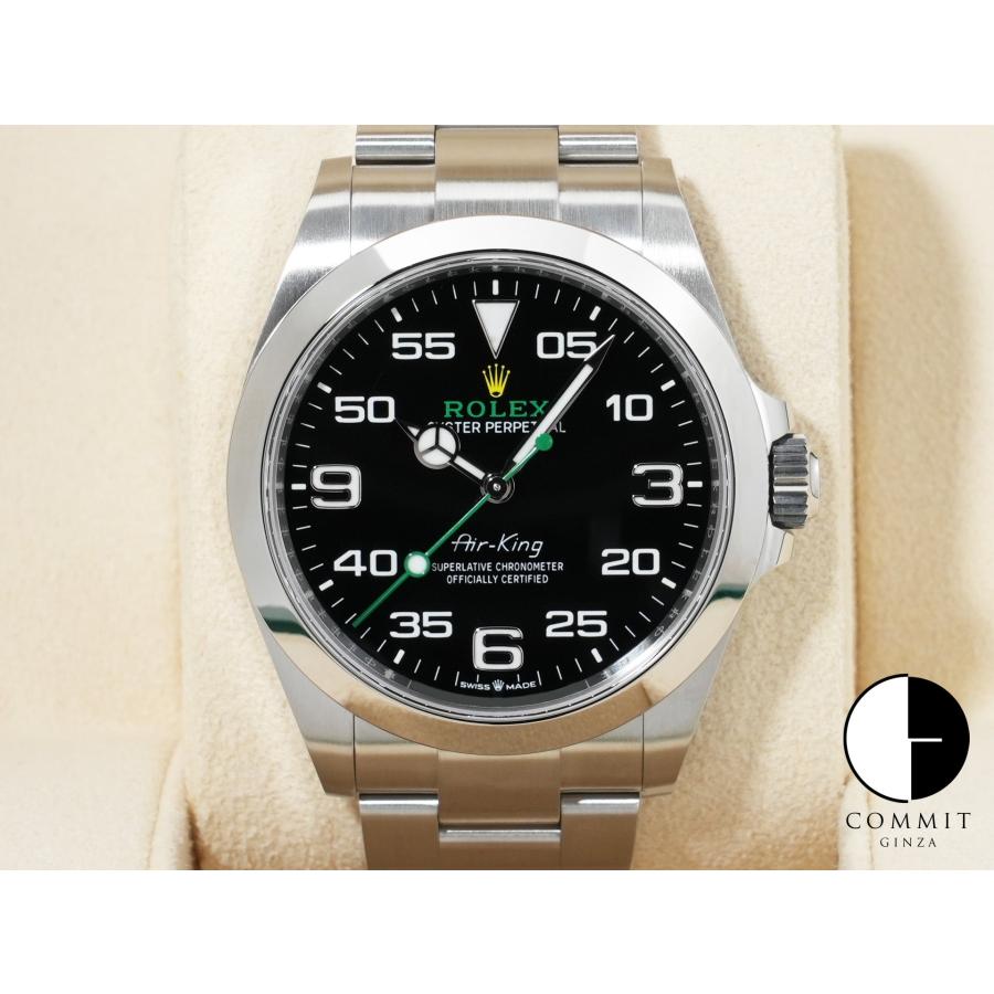 ロレックス エアキング Ref.126900 ステンレススチール ブラック文字盤 オイスターブレスレット | エアキング
