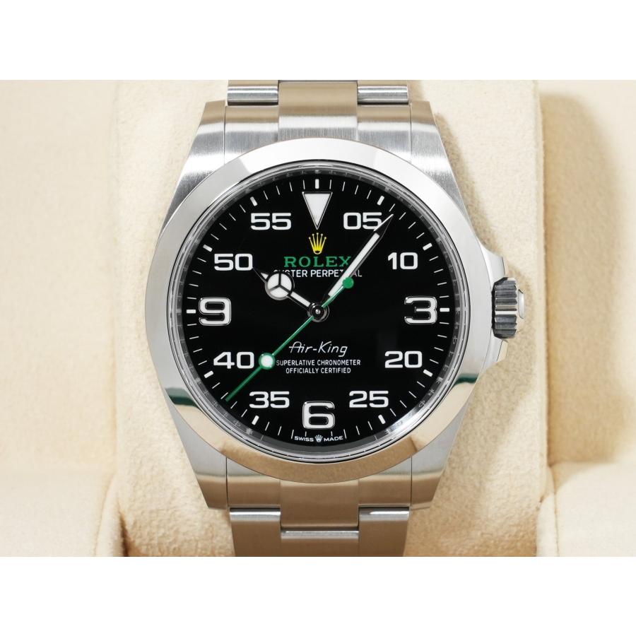 ロレックス エアキング Ref.126900 ステンレススチール ブラック文字盤 オイスターブレスレット | エアキング | 01