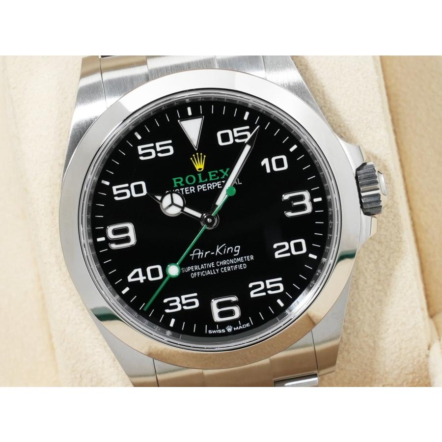ロレックス エアキング Ref.126900 ステンレススチール ブラック文字盤 オイスターブレスレット | エアキング | 02