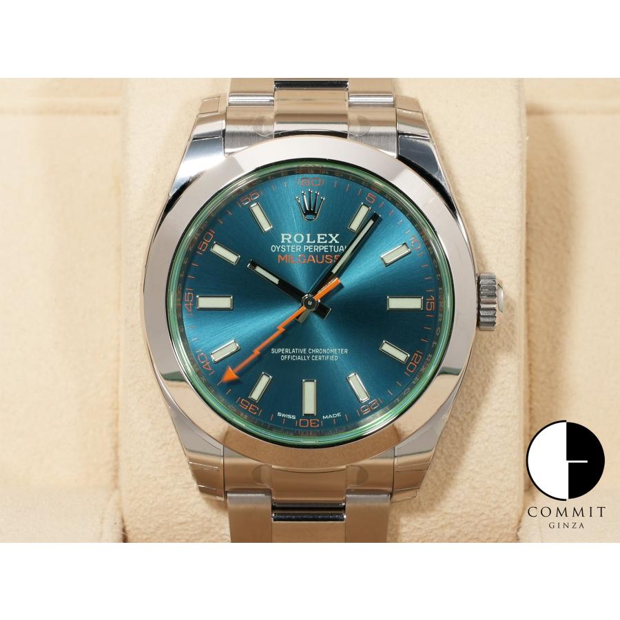 ロレックス ミルガウス Ref.116400GV ステンレススチール Zブルー文字盤 | ミルガウス