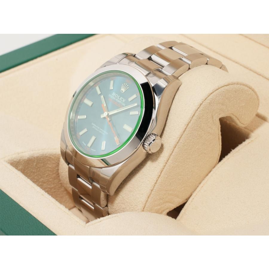 ロレックス ミルガウス Ref.116400GV ステンレススチール Zブルー文字盤 | ミルガウス | 03
