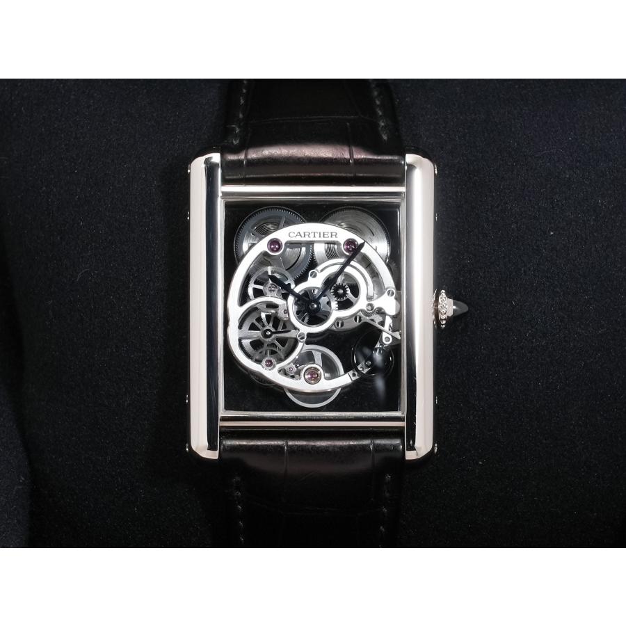 カルティエ タンク ルイ カルティエ Ref.W5310012 18KWG スケルトン文字盤 | Cartier | 01
