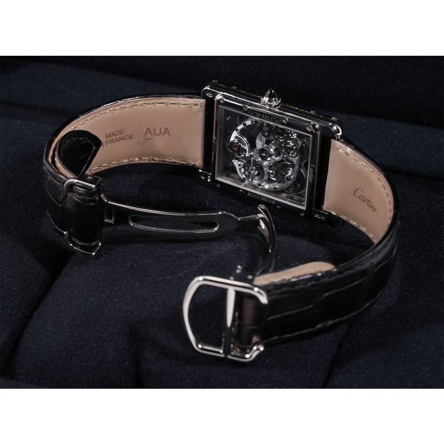 カルティエ タンク ルイ カルティエ Ref.W5310012 18KWG スケルトン文字盤 | Cartier | 07