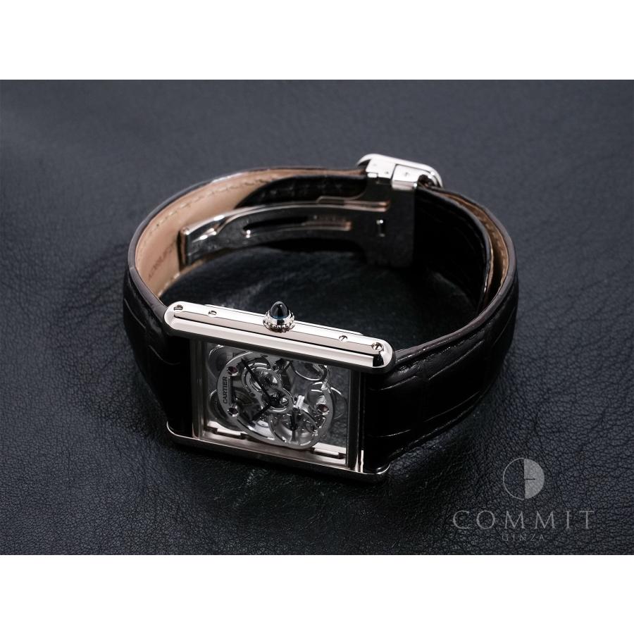カルティエ タンク ルイ カルティエ Ref.W5310012 18KWG スケルトン文字盤 | Cartier | 09