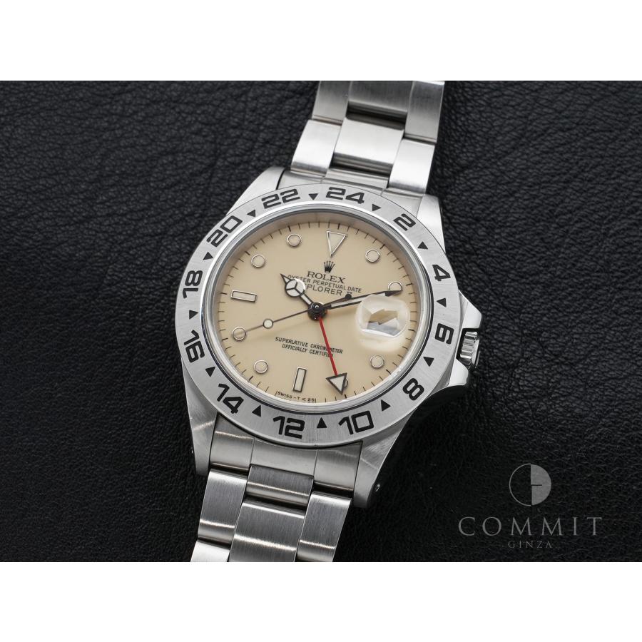 ロレックス エクスプローラーII Ref.16550 ステンレススチール アイボリー文字盤 オイスターブレスレット | エクスプローラーII | 10