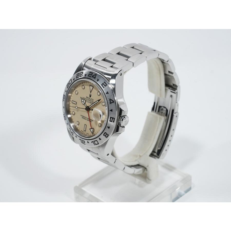 ロレックス エクスプローラーII Ref.16550 ステンレススチール アイボリー文字盤 オイスターブレスレット | エクスプローラーII | 03