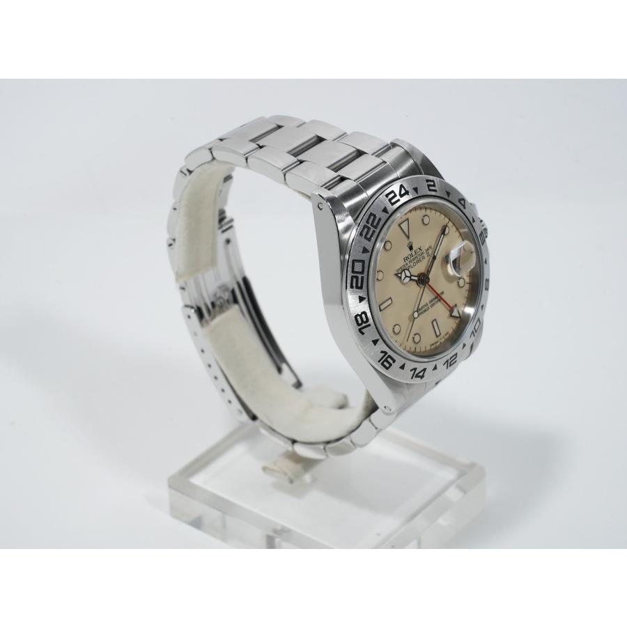 ロレックス エクスプローラーII Ref.16550 ステンレススチール アイボリー文字盤 オイスターブレスレット | エクスプローラーII | 04