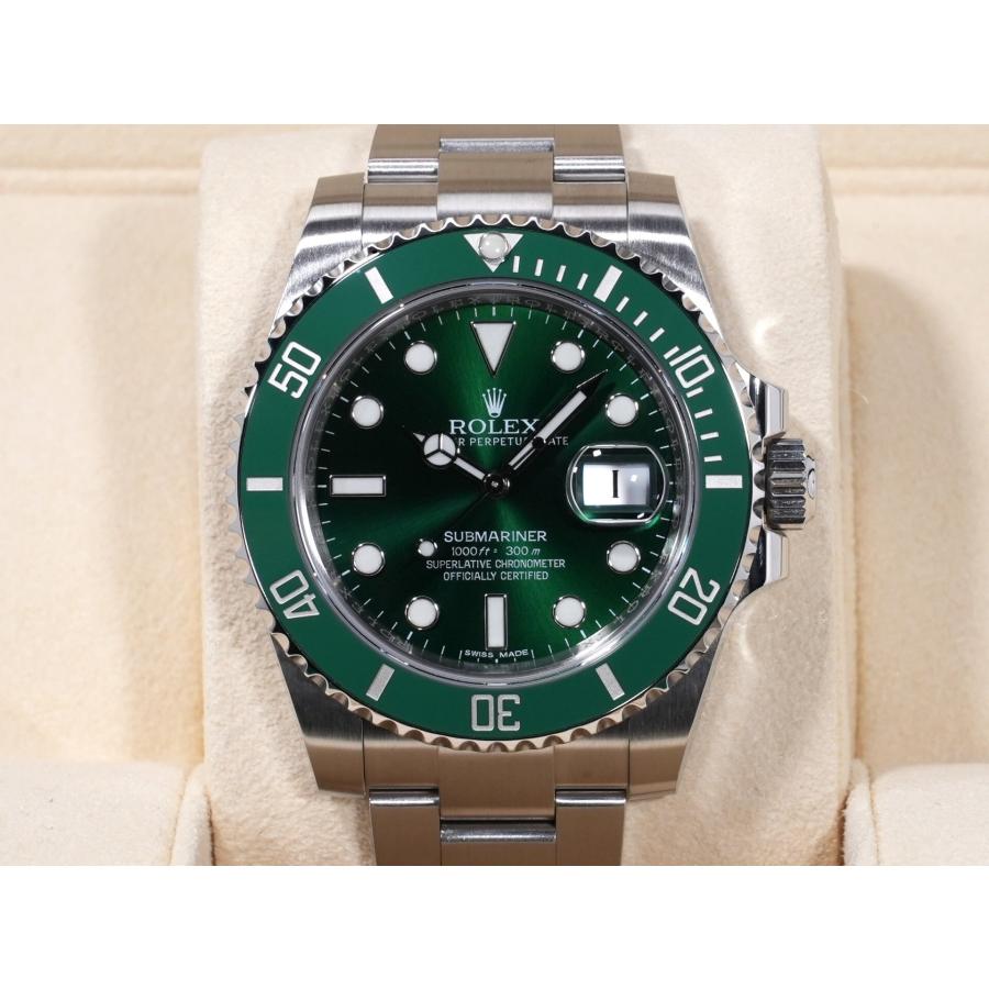 ロレックス サブマリーナー デイト Ref.116610LV ステンレススチール グリーン文字盤 | サブマリーナー | 01