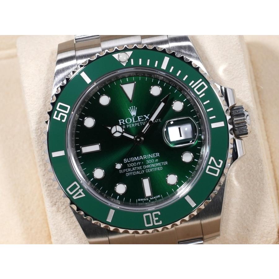 ロレックス サブマリーナー デイト Ref.116610LV ステンレススチール グリーン文字盤 | サブマリーナー | 02