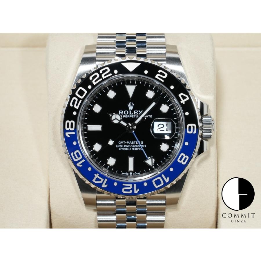 ロレックス GMTマスターII Ref.126710BLNR ステンレススチール ブラック文字盤 ジュビリーブレスレット | GMTマスター