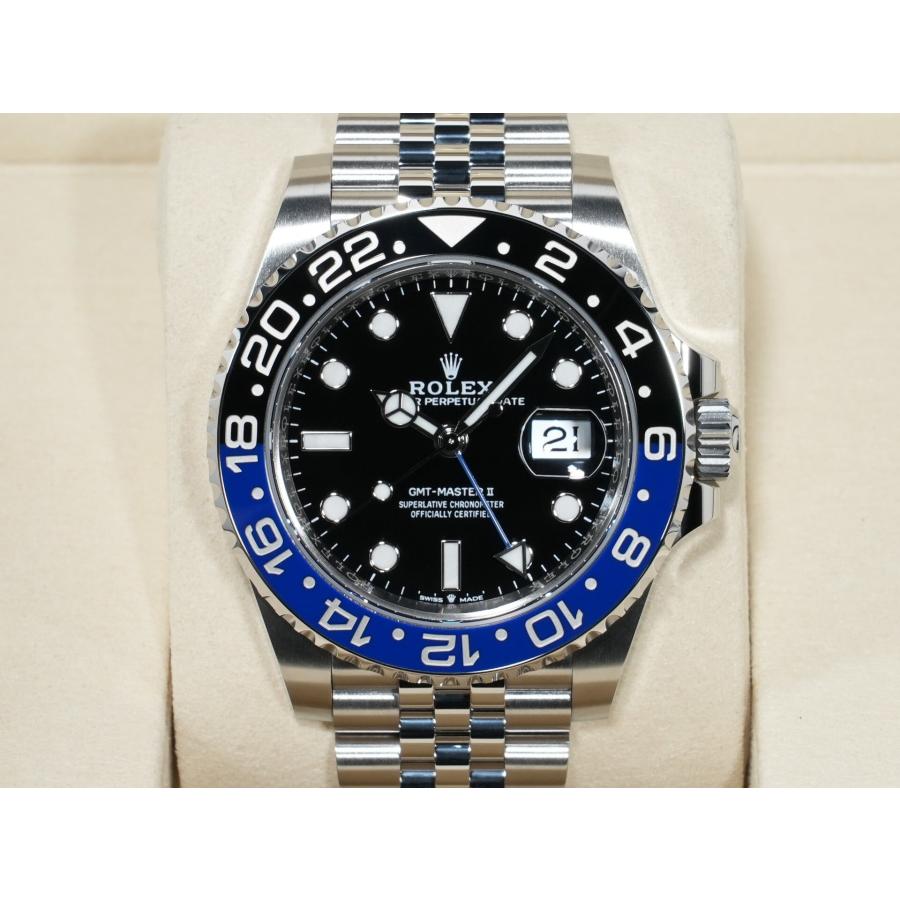 ロレックス GMTマスターII Ref.126710BLNR ステンレススチール ブラック文字盤 ジュビリーブレスレット | GMTマスター | 01