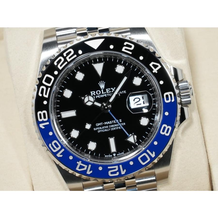 ロレックス GMTマスターII Ref.126710BLNR ステンレススチール ブラック文字盤 ジュビリーブレスレット | GMTマスター | 02