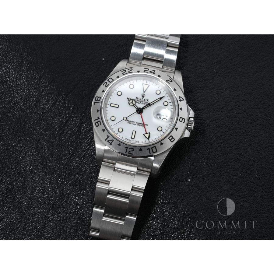 ロレックス エクスプローラーII Ref.16570 ステンレススチール ホワイト文字盤 オイスターブレスレット | エクスプローラーII | 10