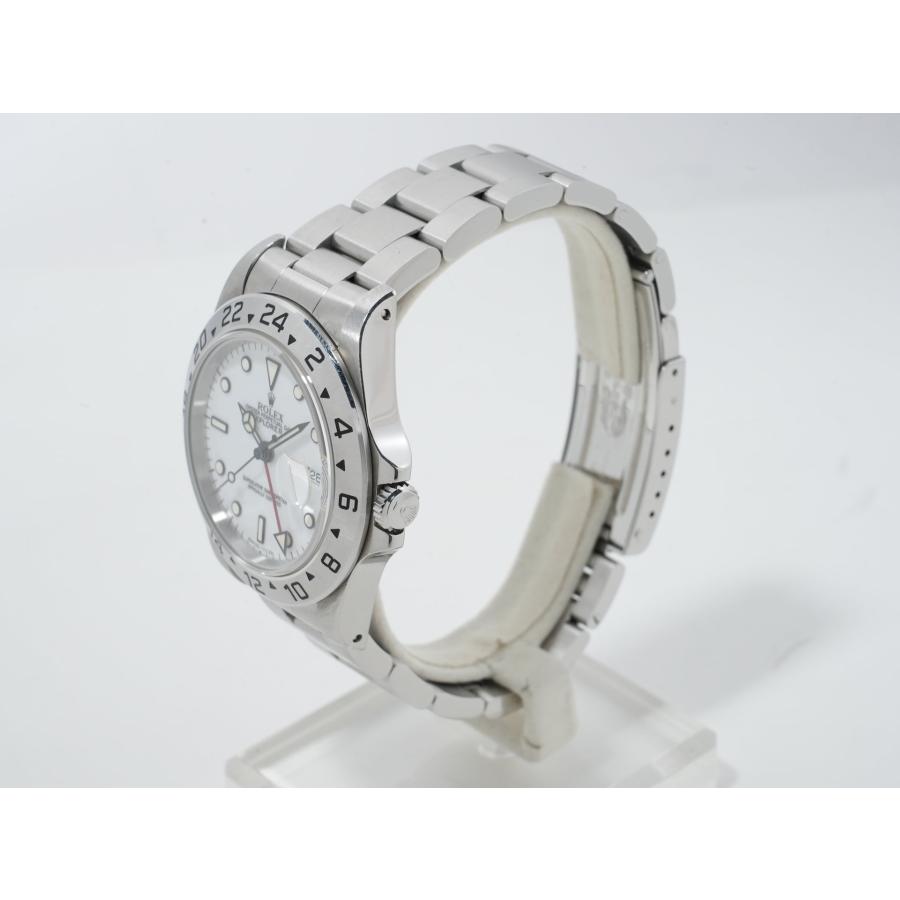 ロレックス エクスプローラーII Ref.16570 ステンレススチール ホワイト文字盤 オイスターブレスレット | エクスプローラーII | 03